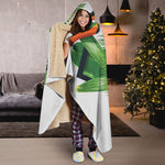 Tropical Toco  Toucan Print Hooded Blanket