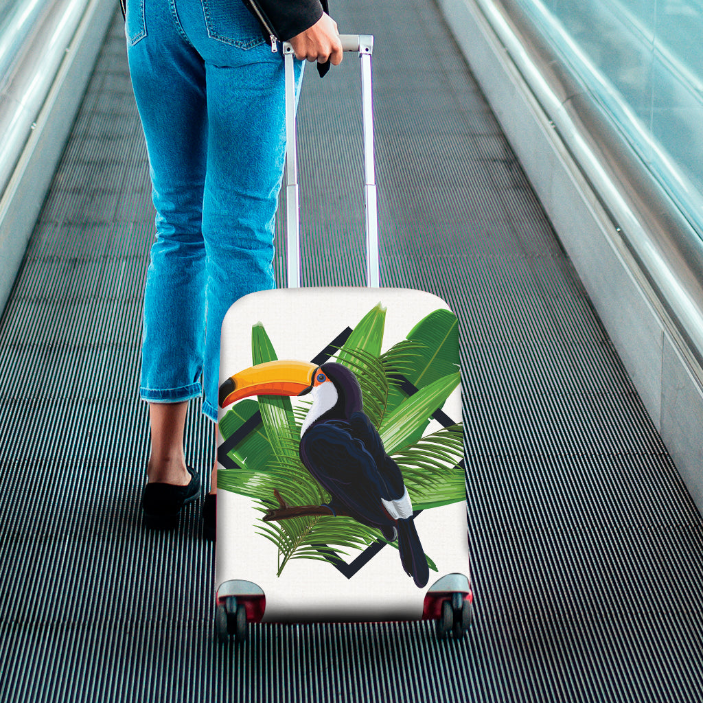 Tropical Toco  Toucan Print Luggage Cover