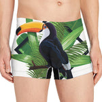 Tropical Toco  Toucan Print Men's Boxer Briefs