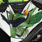 Tropical Toco  Toucan Print Pet Car Back Seat Cover