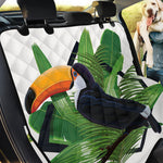 Tropical Toco  Toucan Print Pet Car Back Seat Cover