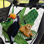 Tropical Toco  Toucan Print Pet Car Back Seat Cover
