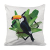 Tropical Toco  Toucan Print Pillow Cover