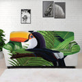 Tropical Toco Toucan Print Sofa Cover