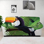 Tropical Toco  Toucan Print Sofa Cover