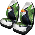Tropical Toco Toucan Print Universal Fit Car Seat Covers