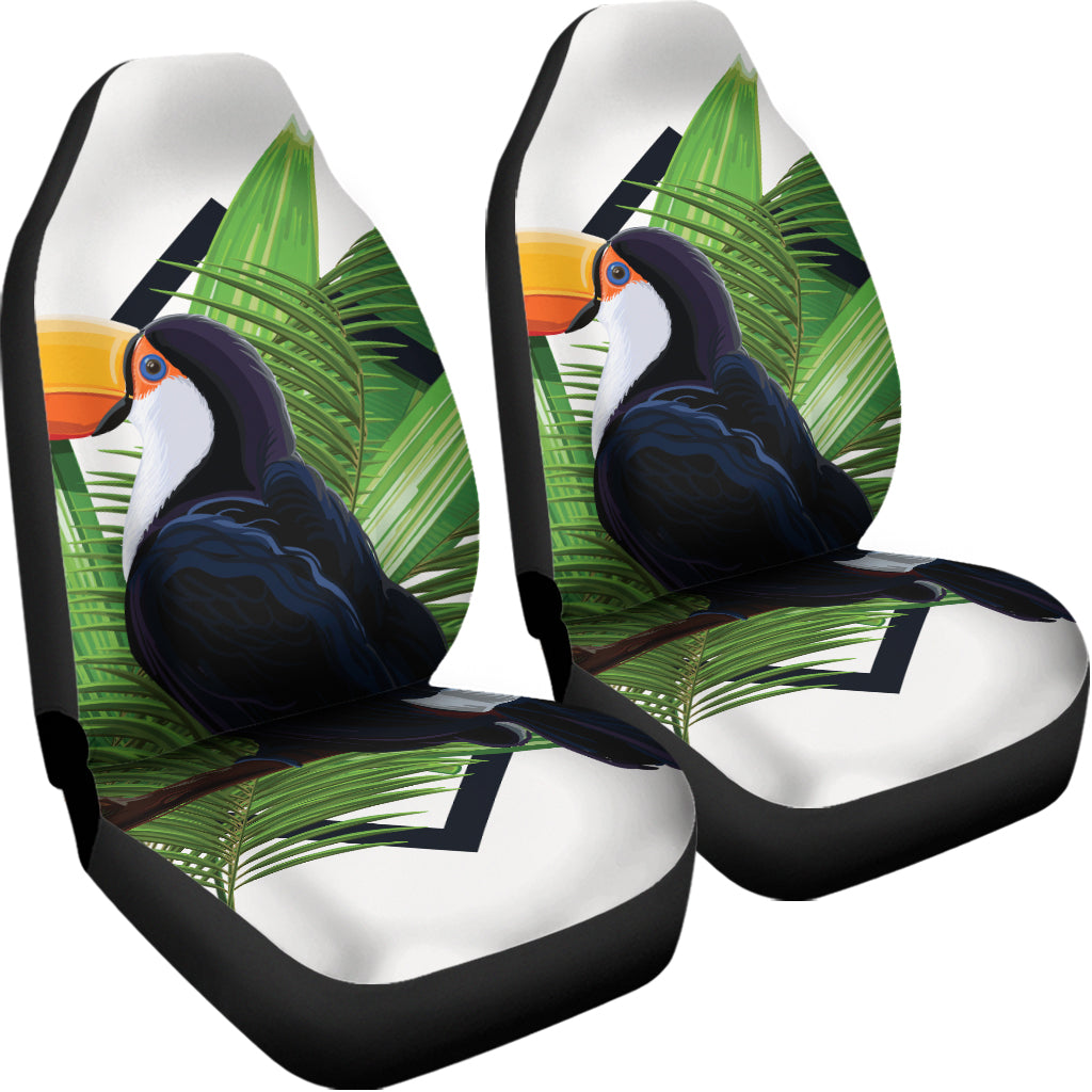 Tropical Toco  Toucan Print Universal Fit Car Seat Covers