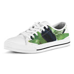 Tropical Toco  Toucan Print White Low Top Shoes