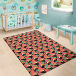 Tropical Toco Toucan Pattern Print Area Rug