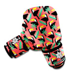 Tropical Toco Toucan Pattern Print Boxing Gloves