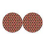 Tropical Toco Toucan Pattern Print Car Coasters