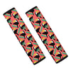 Tropical Toco Toucan Pattern Print Car Seat Belt Covers