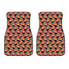 Tropical Toco Toucan Pattern Print Front Car Floor Mats