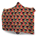Tropical Toco Toucan Pattern Print Hooded Blanket