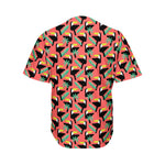 Tropical Toco Toucan Pattern Print Men's Baseball Jersey