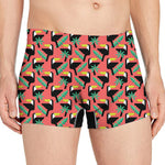 Tropical Toco Toucan Pattern Print Men's Boxer Briefs