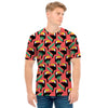 Tropical Toco Toucan Pattern Print Men's T-Shirt