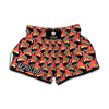 Tropical Toco Toucan Pattern Print Muay Thai Boxing Shorts