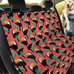 Tropical Toco Toucan Pattern Print Pet Car Back Seat Cover