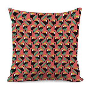 Tropical Toco Toucan Pattern Print Pillow Cover