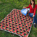 Tropical Toco Toucan Pattern Print Quilt