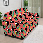 Tropical Toco Toucan Pattern Print Sofa Cover