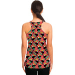 Tropical Toco Toucan Pattern Print Women's Racerback Tank Top