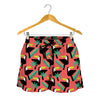 Tropical Toco Toucan Pattern Print Women's Shorts