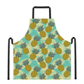 Tropical Vintage Pineapple Pattern Print Apron