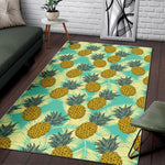 Tropical Vintage Pineapple Pattern Print Area Rug GearFrost