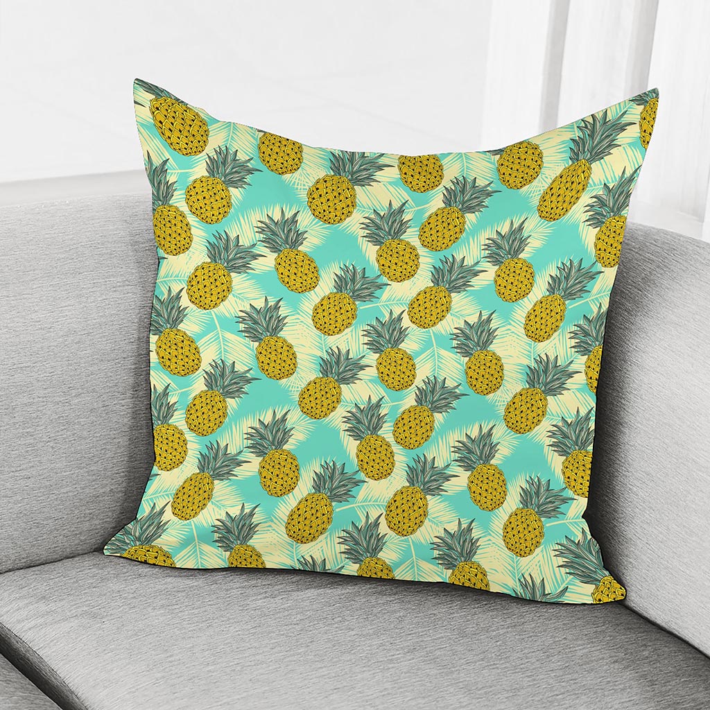 Tropical Vintage Pineapple Pattern Print Pillow Cover