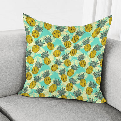 Tropical Vintage Pineapple Pattern Print Pillow Cover