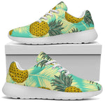 Tropical Vintage Pineapple Pattern Print Sport Shoes GearFrost