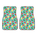Tropical Watermelon And Pineapple Print Front Car Floor Mats