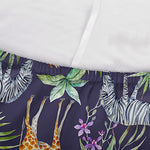 Tropical Zebra Giraffe Pattern Print Sofa Cover