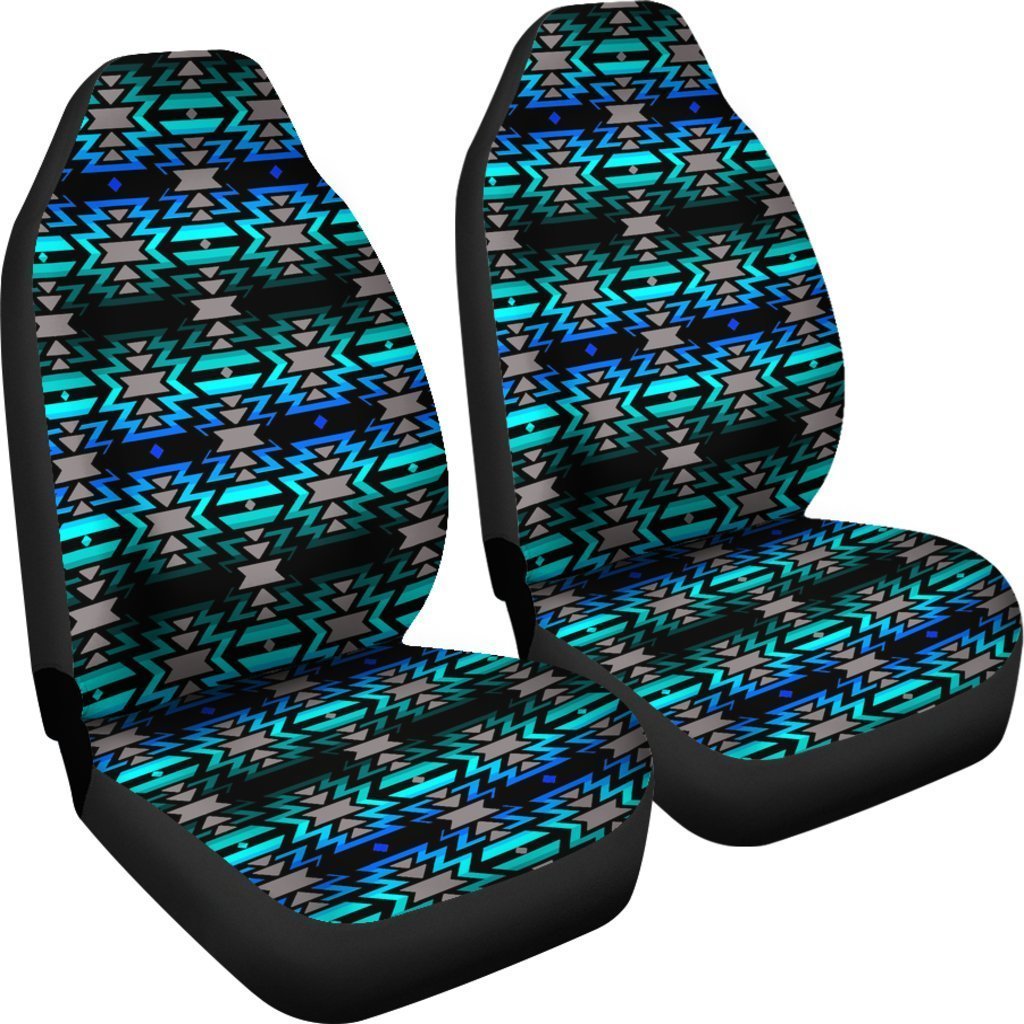 Turquoise Aztec Native American Universal Fit Car Seat Covers GearFrost