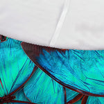 Turquoise Butterfly Pattern Print Sofa Cover