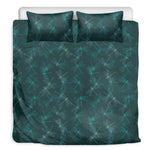 Turquoise Dragonfly Pattern Print Duvet Cover Bedding Set