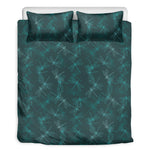 Turquoise Dragonfly Pattern Print Duvet Cover Bedding Set