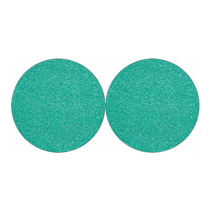 Turquoise Glitter Artwork Print (NOT Real Glitter) Car Coasters