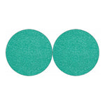 Turquoise Glitter Artwork Print (NOT Real Glitter) Car Coasters