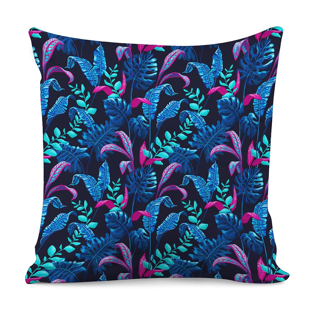 Turquoise Hawaii Tropical Pattern Print Pillow Cover