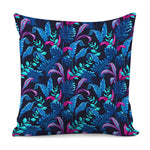 Turquoise Hawaii Tropical Pattern Print Pillow Cover