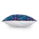Turquoise Hawaii Tropical Pattern Print Pillow Cover
