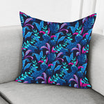 Turquoise Hawaii Tropical Pattern Print Pillow Cover
