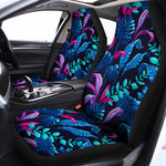 Turquoise Hawaii Tropical Pattern Print Universal Fit Car Seat Covers