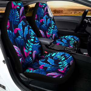 Turquoise Hawaii Tropical Pattern Print Universal Fit Car Seat Covers