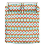 Turquoise Native American Pattern Print Duvet Cover Bedding Set