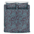 Turquoise Paisley Pattern Print Duvet Cover Bedding Set