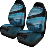 Turquoise Snake Print Universal Fit Car Seat Covers